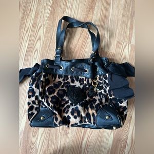 Juicy Couture🤎🖤 Animal Print Shoulder Bag